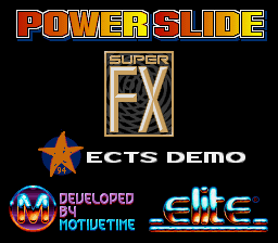 Power Slide SFX (1994-12-04) (Europe) Title