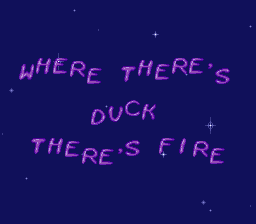 Where There's Duck There's Fire