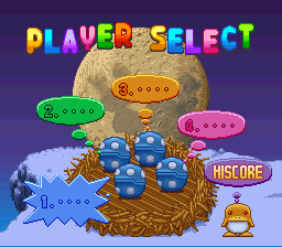 Player Select - Sample