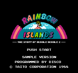 Rainbow Islands - The Story of Bubble Bobble 2 (Japan) (Sample)