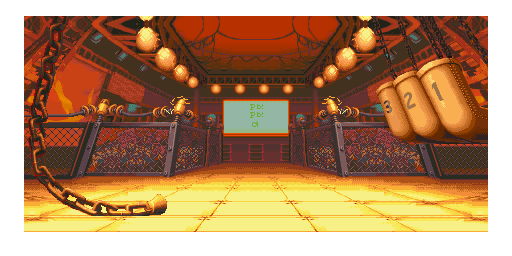 Zangief's Stage In-Game Background, Images, Street Fighter II, Museum