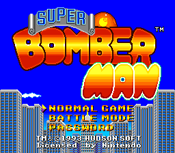 Super Bomberman (USA) (Sample)